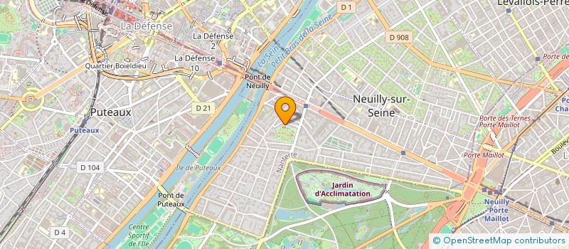 localisation de l'entreprise AL INVEST  NEUILLY-SUR-SEINE