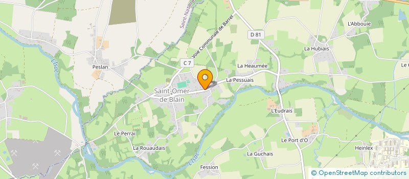 localisation de l'entreprise AL INVEST QN  BLAIN