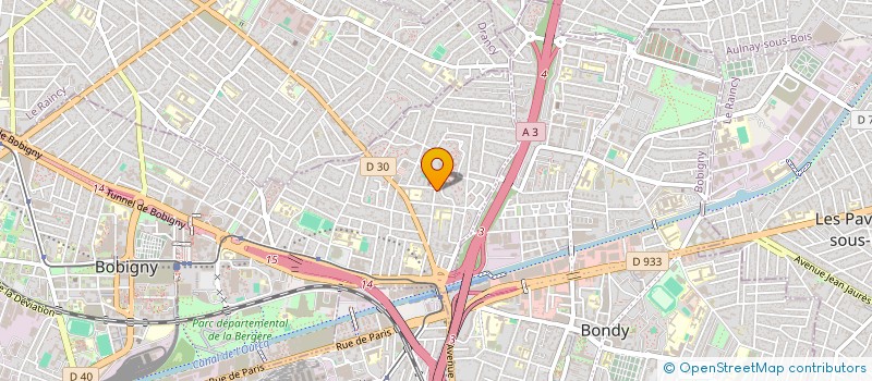localisation de l'entreprise AL . ISOL à BOBIGNY