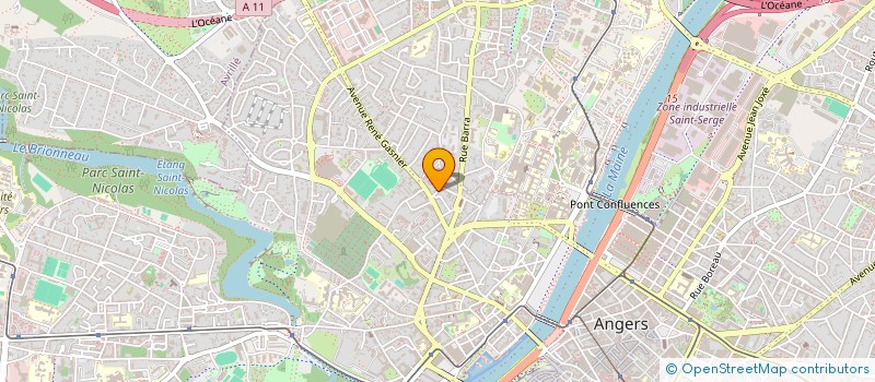 localisation de l'entreprise AL'IZBANA à ANGERS