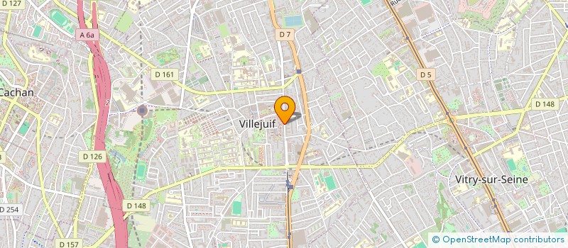 localisation de l'entreprise AL JAMAL  VILLEJUIF