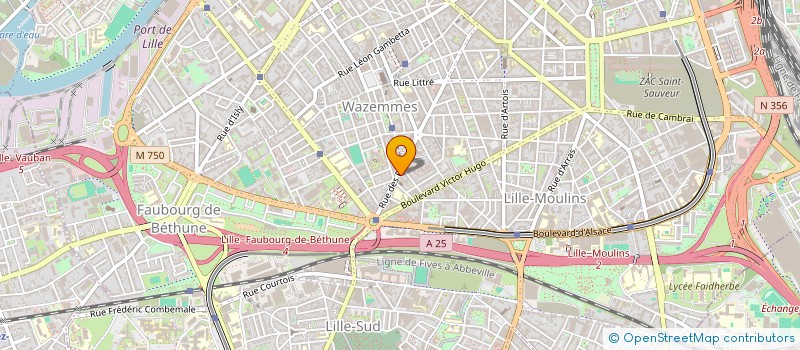 localisation de l'entreprise AL JAWHARA à LILLE