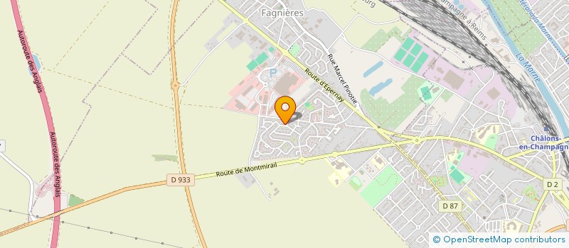 localisation de l'entreprise AL JISR MARNE  FAGNIERES