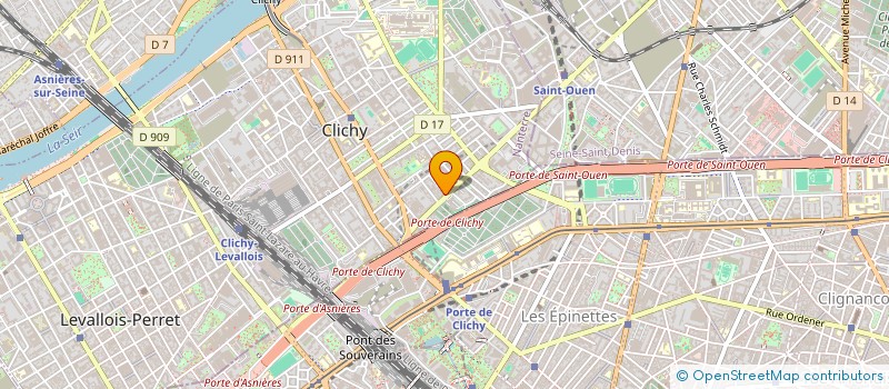 localisation de l'entreprise AL JOHNSON à CLICHY