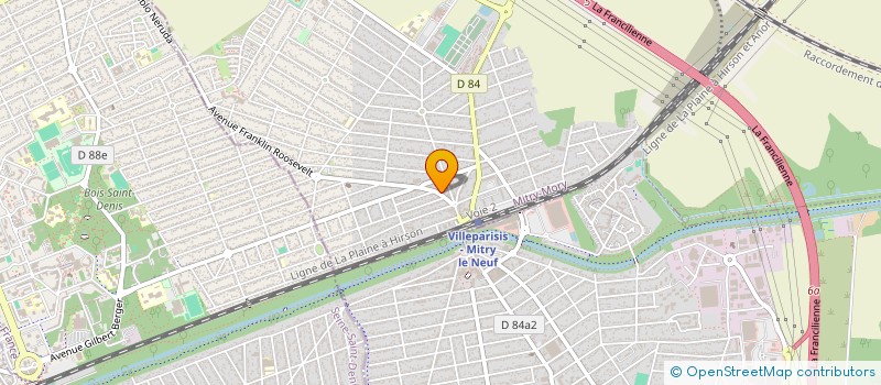 localisation de l'entreprise AL KARAMA  MITRY-MORY