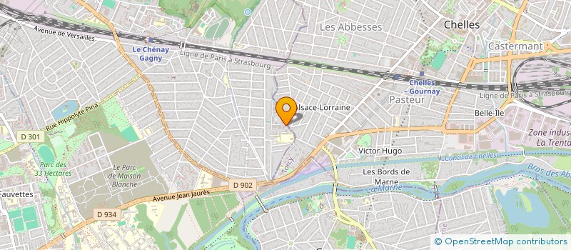 localisation de l'entreprise AL KHEIR à GAGNY