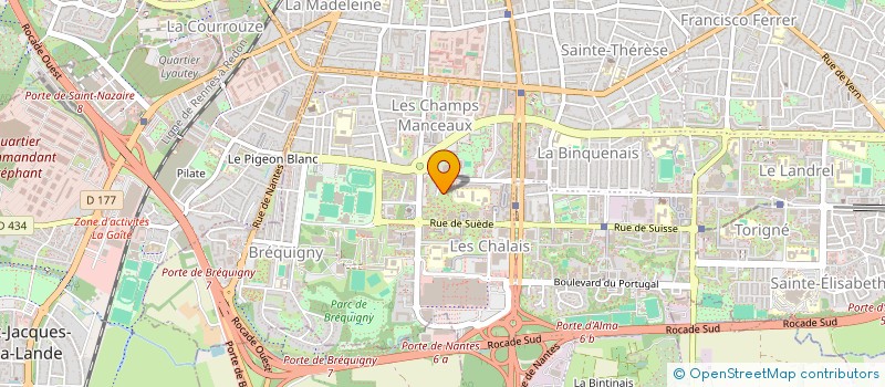 localisation de l'entreprise AL LEGESTR KOZ à RENNES