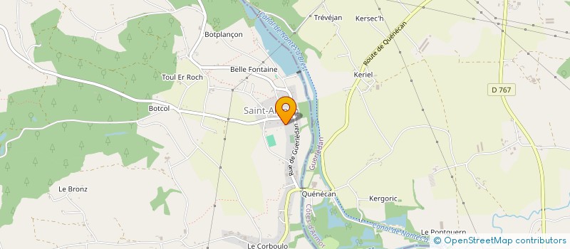 localisation de l'entreprise AL LIAMM à SAINT-AIGNAN
