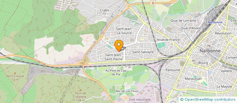 localisation de l'entreprise AL'LINA  NARBONNE