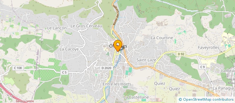 localisation de l'entreprise AL-LINEA à OLLIOULES