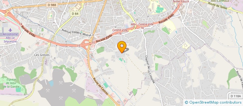 localisation de l'entreprise AL LOC SERVICES  ALBI