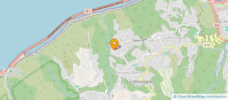 localisation de l'entreprise AL LOCATION à SAINT-BENOIT