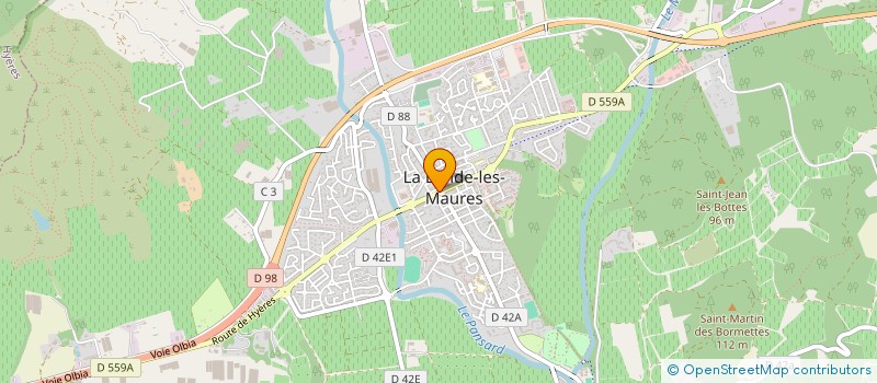 localisation de l'entreprise AL'LORE à LA LONDE-LES-MAURES
