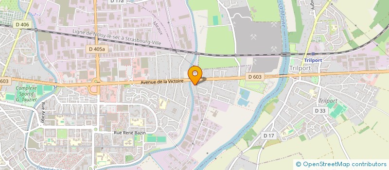 localisation de l'entreprise AL-MA TIGNES  NANTEUIL-LES-MEAUX