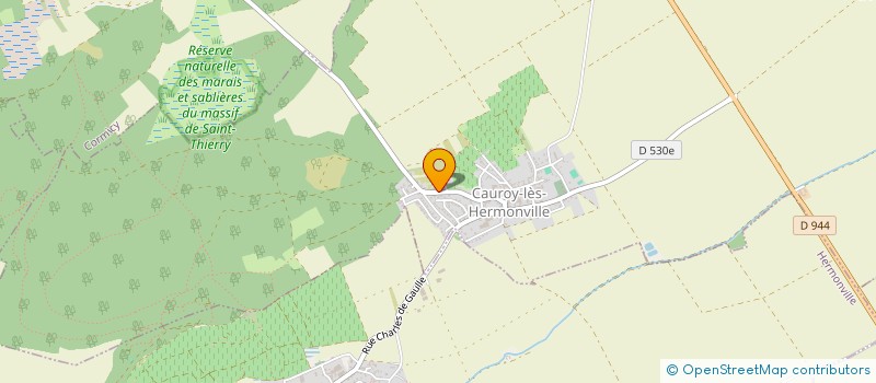 localisation de l'entreprise AL MAN'IMMO  CAUROY-LES-HERMONVILLE