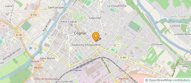 localisation de l'entreprise AL MANAGEMENT à COGNAC