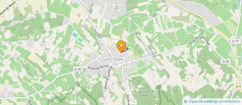 localisation de l'entreprise AL MAR IMMOBILIER  SAINT-DIDIER