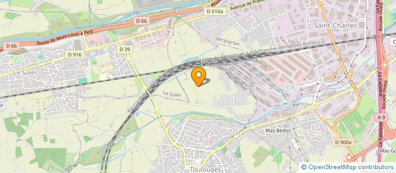 localisation de l'entreprise AL MAS VELL  TOULOUGES