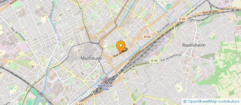 localisation de l'entreprise AL MASSIRA  MULHOUSE