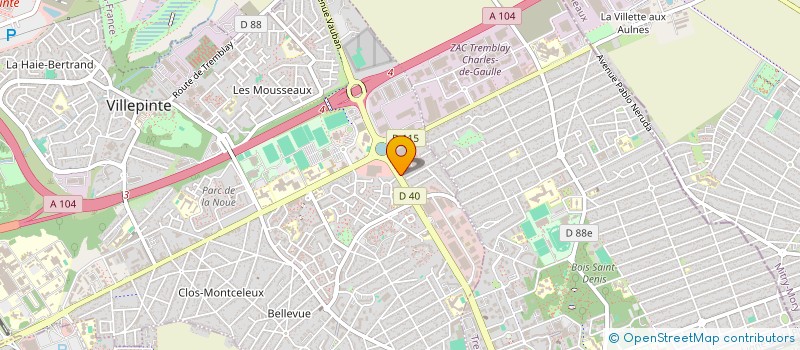 localisation de l'entreprise AL MAWASHI FRANCE  VILLEPINTE