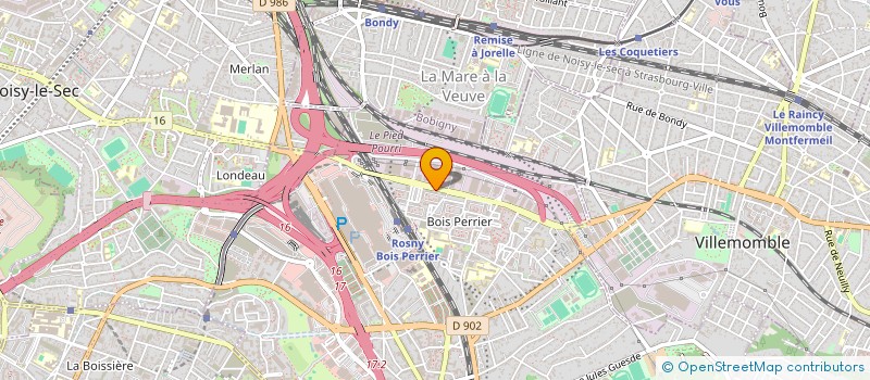 localisation de l'entreprise AL MECA AUTO à ROSNY-SOUS-BOIS