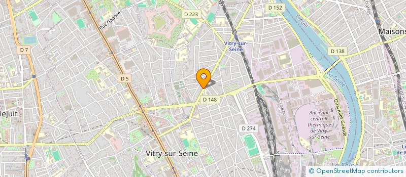 localisation de l'entreprise AL MECANIQUE à VITRY-SUR-SEINE