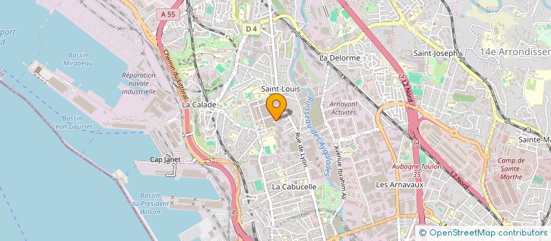 localisation de l'entreprise AL-MEDINA TRAVEL à MARSEILLE 15EME