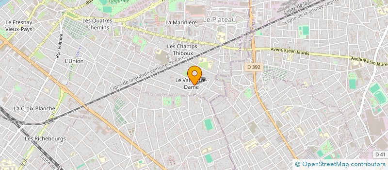 localisation de l'entreprise AL MONTIGNY  SARTROUVILLE