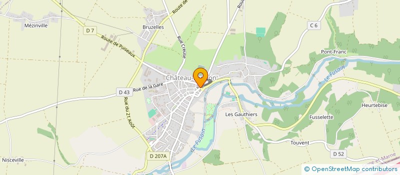 localisation de l'entreprise AL MORAVIDE  CHATEAU-LANDON