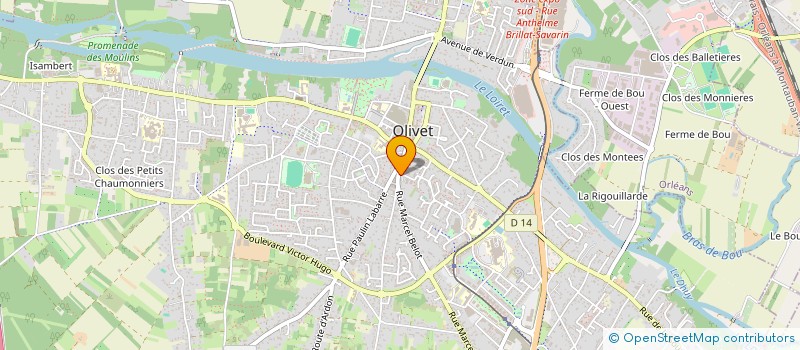 localisation de l'entreprise AL MR - CONSEIL & EXPERTISE à OLIVET