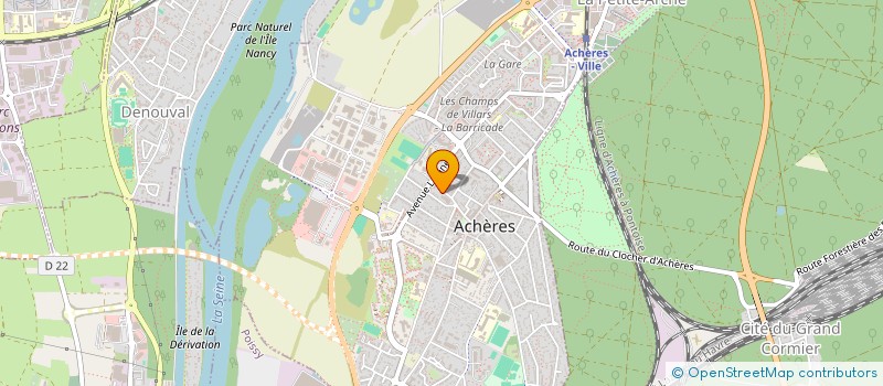 localisation de l'entreprise AL NAJAH  ACHERES