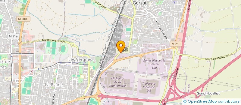 localisation de l'entreprise AL & NAT à SAINT-BEAUZIRE