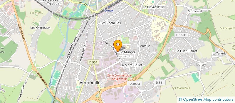 localisation de l'entreprise AL NEGOCES à DREUX