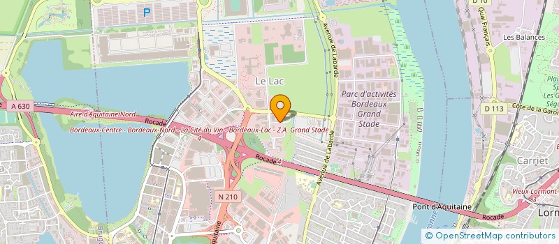 localisation de l'entreprise AL NETTOYAGE à BORDEAUX