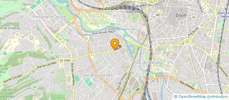 localisation de l'entreprise AL'OPTIQUE à DIJON