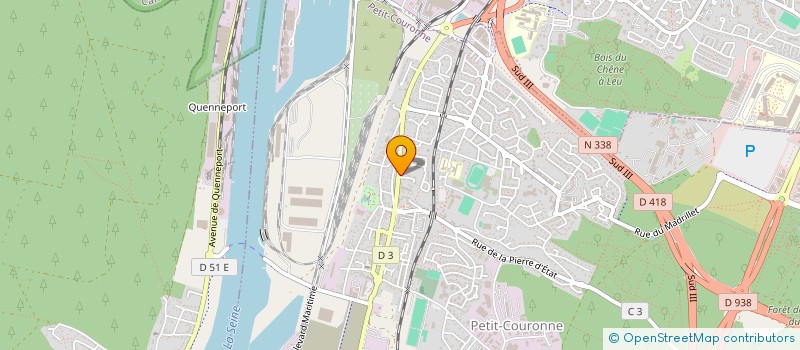 localisation de l'entreprise AL ORGANISATION  PETIT-COURONNE