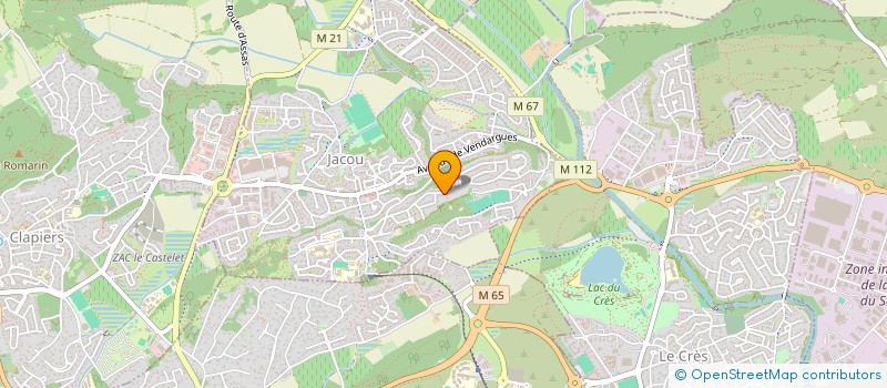 localisation de l'entreprise AL ORT  CLAPIERS