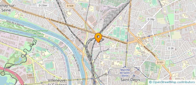 localisation de l'entreprise AL OUMARAA à SAINT-DENIS