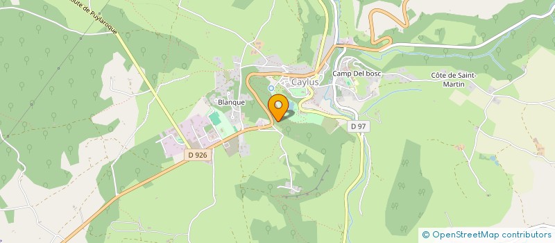 localisation de l'entreprise AL PAIS DE BONETA  CAYLUS