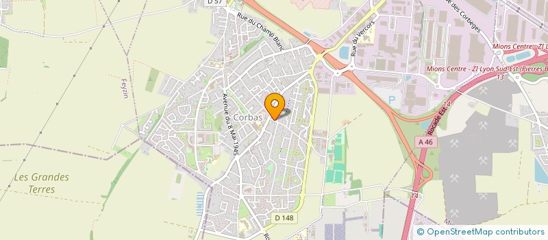 localisation de l'entreprise AL PART' à CORBAS