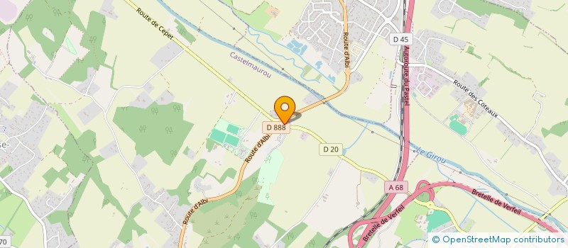 localisation de l'entreprise AL PASTRE  CASTELMAUROU