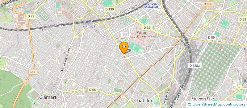 localisation de l'entreprise AL PATRIMOINE  CHATILLON