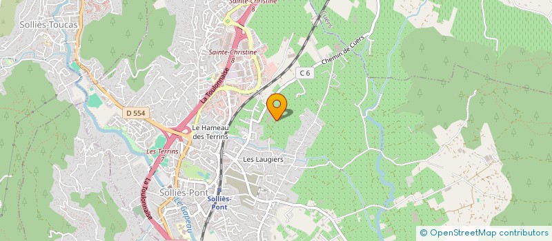 localisation de l'entreprise AL PATRIMOINE  SOLLIES-PONT