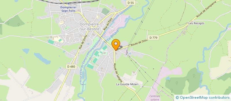 localisation de l'entreprise AL PAYSAGES ET BOIS DE CHAUFFAGE à DOMPIERRE-SUR-BESBRE