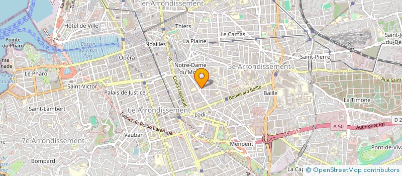 localisation de l'entreprise AL PER SUD à MARSEILLE