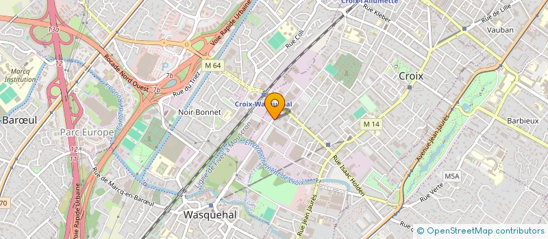 localisation de l'entreprise AL PERFORMANCE  ROUBAIX