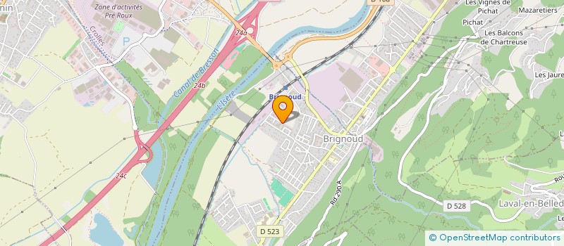 localisation de l'entreprise AL'PINS PAYSAGE  VILLARD-BONNOT