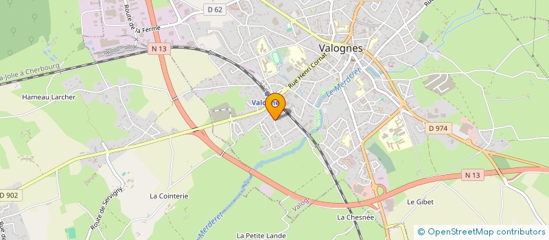localisation de l'entreprise AL PLOMBERIE  VALOGNES