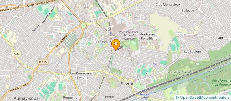 localisation de l'entreprise AL PRESTIGE à SEVRAN