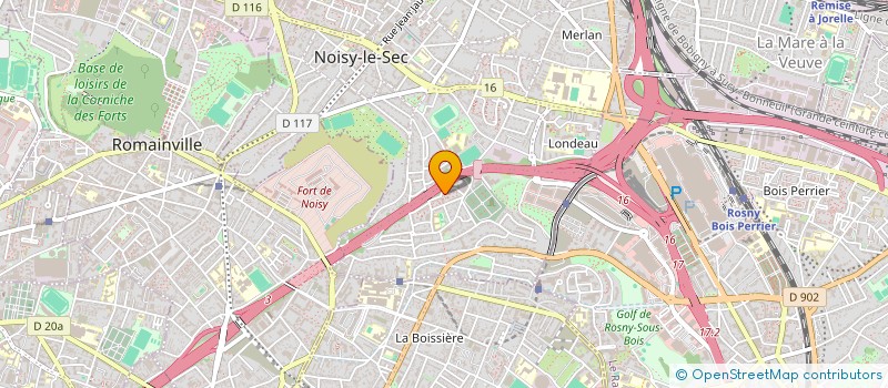 localisation de l'entreprise AL PRO.TRANSPORT à NOISY-LE-SEC